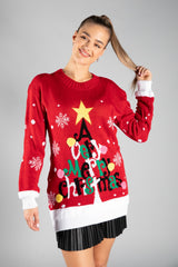 Red A Very Merry Christmas Jumper