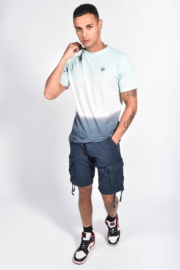 Mens Multi Ombre Muscle Fit T-Shirt