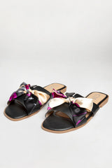 Black Satin Ribbon Sliders