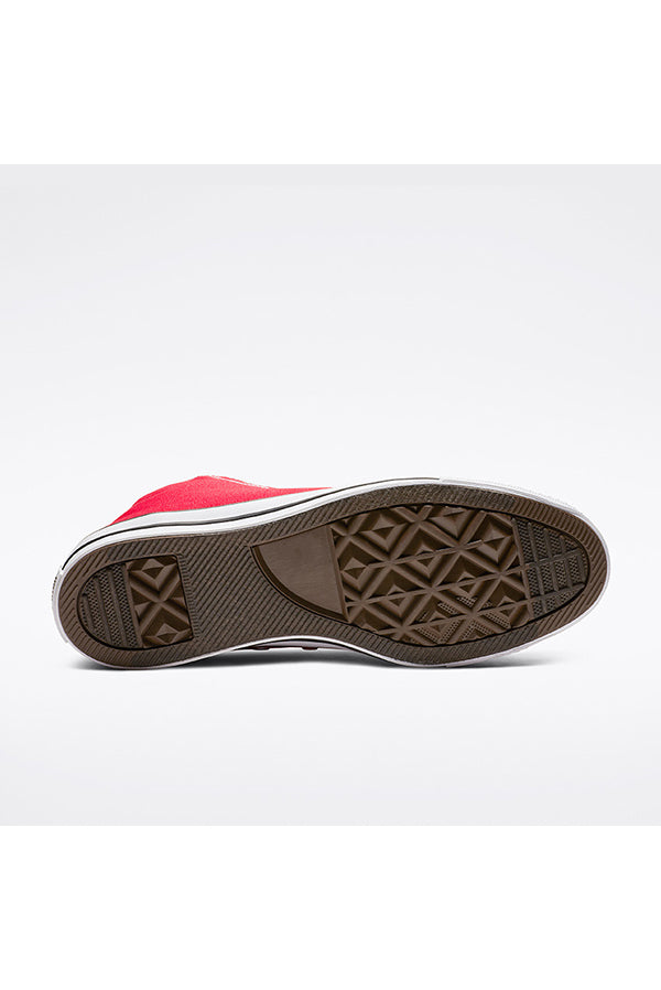 Red High Top Canvas Trainers