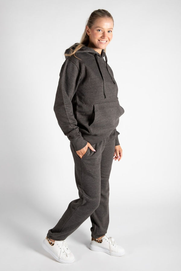 Charcoal Oversized Hoody and Jogger Co-Ord 