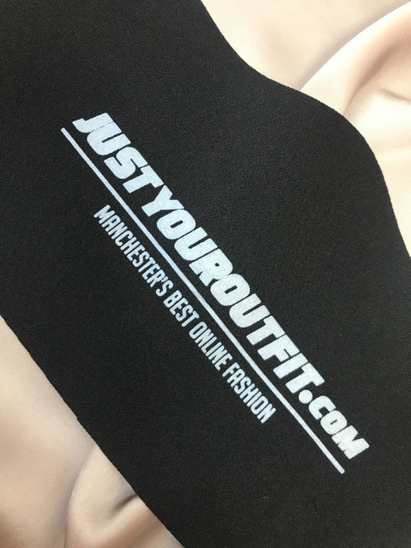 Justyouroutfit slogan face mask 