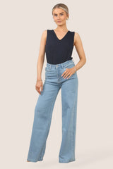 Blue Light Washed 90s Baggy Jeans 