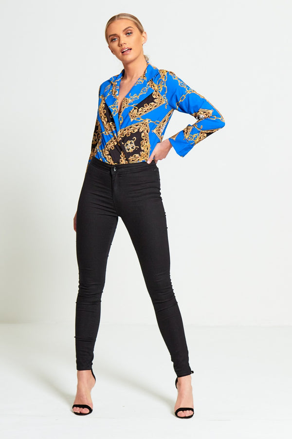 Black Disco Skinny Jean