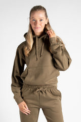 Khaki Oversized Hoody and Jogger Co-Ord