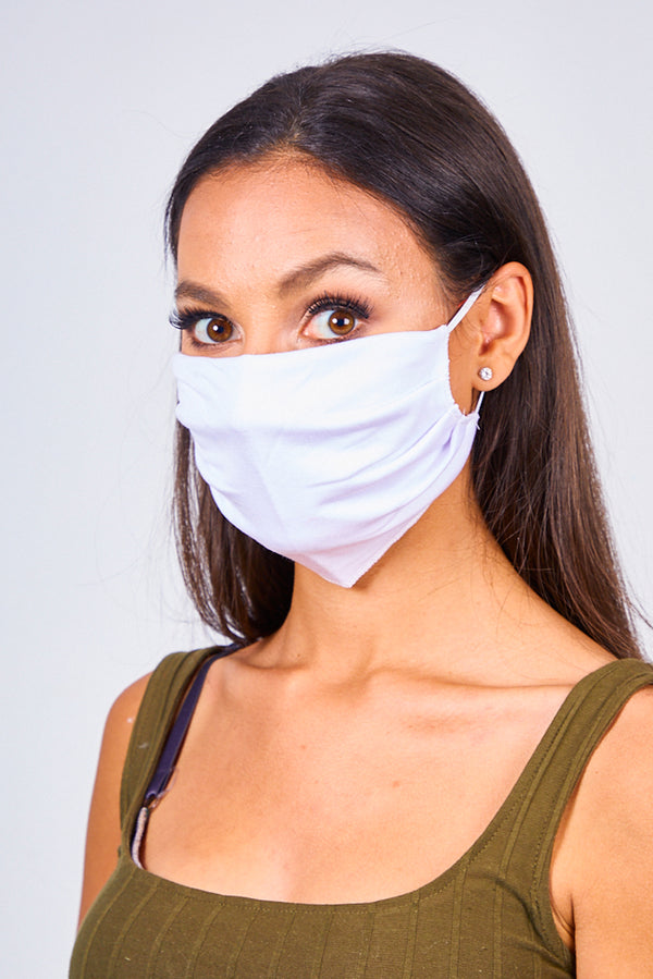 White Re-Usable Anti Dust Hygiene Face Mask