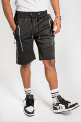 Mens Black Sweat Shorts