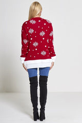 Plus Size Red A Very Merry Christmas Jumper 
