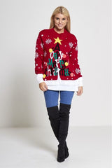 Red Very Merry Christmas Jumper