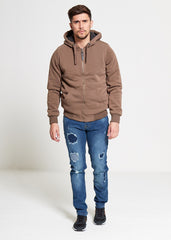 Mens Distressed Denim Frayed Jeans