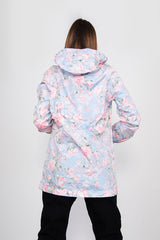 Blue Floral Print Festival Mac