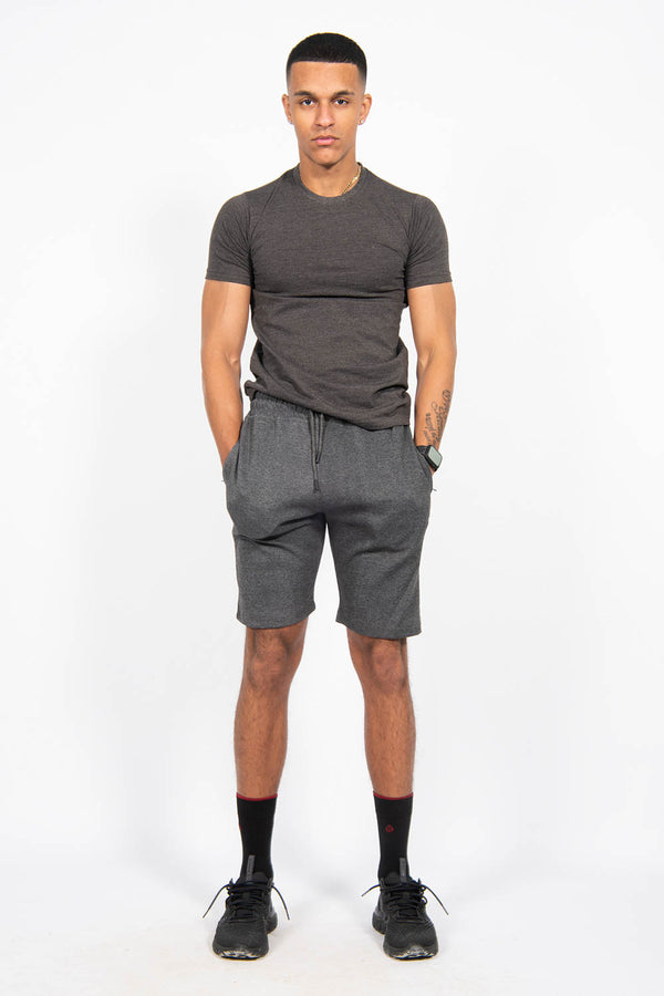 Charcoal Muscle Fit Tee