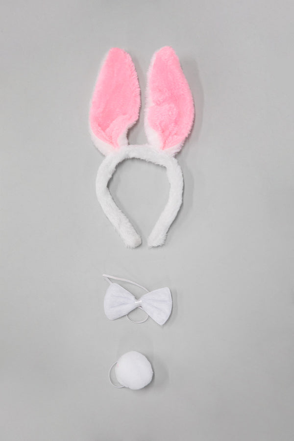Pink And White Bunny Set 