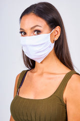 White Re-Usable Anti Dust Hygiene Face Mask